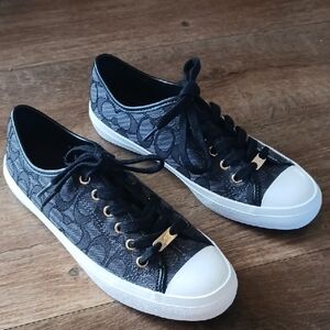 NWOT Coach Black Sneakers Size 8.5